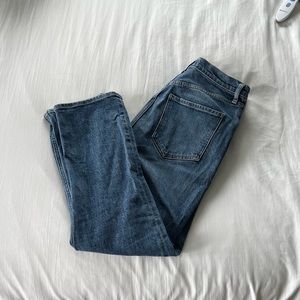 Agolde Riley crop jeans